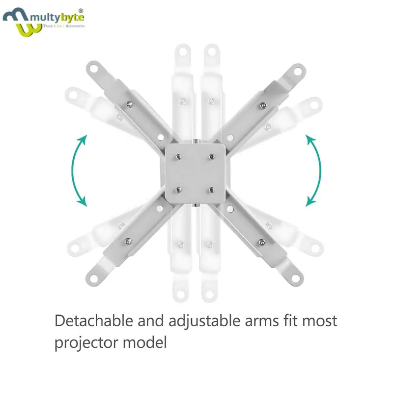 Multybyte Projector Stand For Ceiling Mount 2ft Square